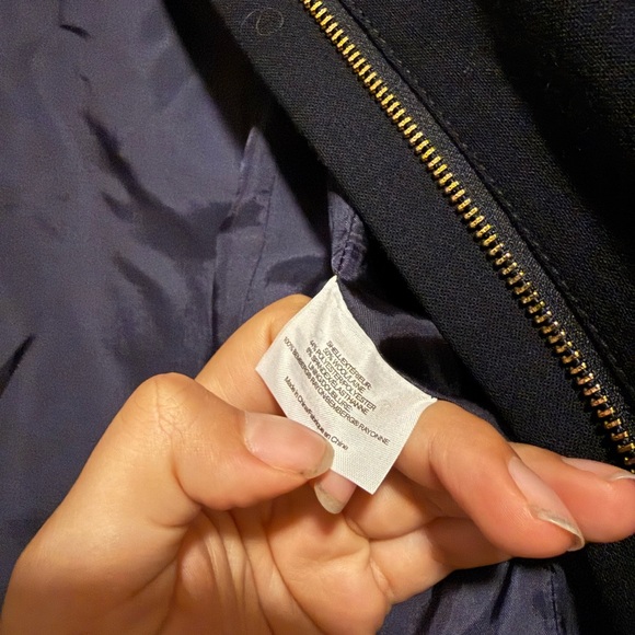 Tory Burch Navy Women's jacket - Picture 6 of 8